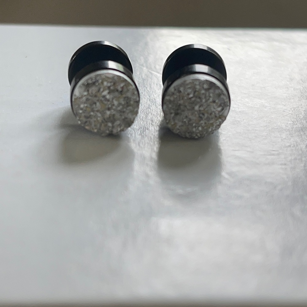 Druzy sparkle earrings NEW - 2 for $12